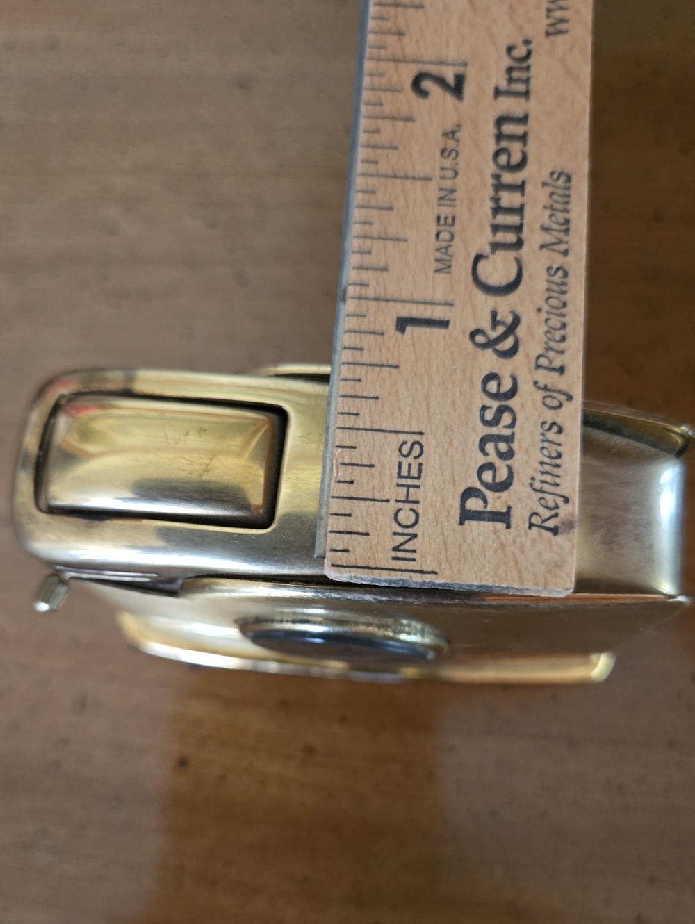 Vintage Brass Table Lighter - Picture 8 of 11